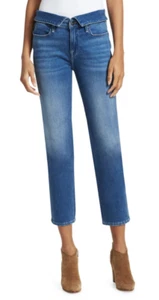Frame Denim Le High Straight Fold Over Jeans Stallis size 29 - Picture 1 of 9