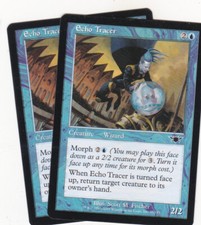 2 x Echo Tracer common creature from Legions (MTG)