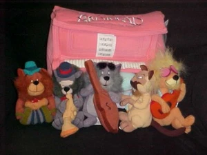 11" Disney Aristocats Jazz Band Klavier Set komplett mit Etikett selten - Bild 1 von 3