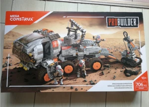 Mega Bloks Probuilder FPH87 Space Rover Expedition Building Block Toy Mini Doll - Picture 1 of 2