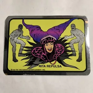RITA REPULSA - Mighty Morphin Power Rangers Prisma Verkaufsaufkleber 1993 - Bild 1 von 1