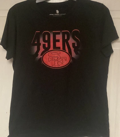 Junk Food San Francisco 49ers NFL T-Shirt, Women L Cover