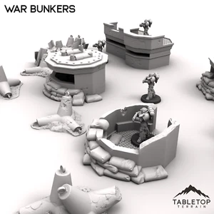 War Bunkers - Mesa de Wargaming Gótico Grimdark - Imagen 1 de 5