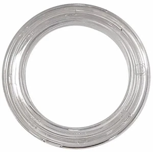 MICRON CLEAR PLASTIC-ROUND CURTAIN GROMMET; PLAIN WASHER #12 (ID: 40mm) (12pcs) - Picture 1 of 2