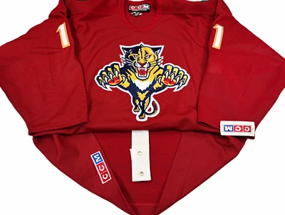 PRO-52-54-56 * ROBERTO LUONGO FLORIDA PANTHERS AUTHENTIC CCM/MASKA HOCKEY JERSEY - Image 1 of 4