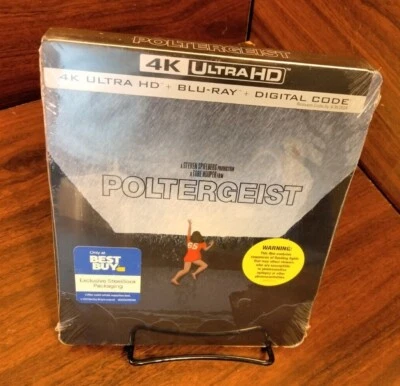 Poltergeist 4K Steelbook (4K+Blu-ray)-NEW (Sealed)-Free Box Shipping - Image 1 of 4