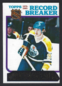 1980-81 Topps Hockey #3 Wayne Gretzky Record Breaker (unscratched)