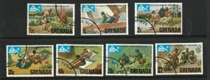 Grenada 1975 - Boy Scouts World Jamboree - Complete Set of 7 CTO - Bild 1 von 2