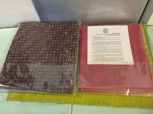 "The Thai Silk" Promotion Pink Multicolour Fabric LOT x #2 -- NEW - Picture 1 of 8