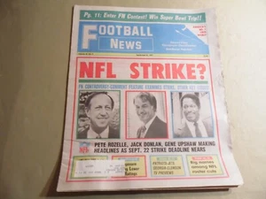 Football News / September 22 1987 / NFL Strike / Free Domestic Shipping - Picture 1 of 4