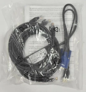 NEW Dell KVM System Interface POD Cable Kit 0HG526 VGA USB RJ45 - Picture 1 of 5