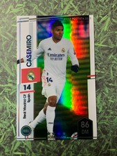 Panini Footista 2021 Casemiro Real Madrid Soccer Refractor Card F21 WCCF