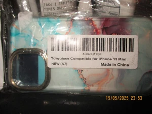 turquoise Case compatible for IPhone 13 mini - Zdjęcie 1 z 1