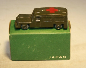 14A Daimler Military Ambulance with Box Matchbox Lesney Diecast Copy Japan