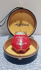 Vtg LADY SCHICK Model 10 RED SHAVER Asian Design For Parts or Display NO CORD - Picture 1 of 15
