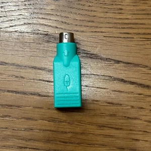 Adaptateur ❤️ PS2 mâle vers USB femelle pour clavier et souris - Photo 1/4