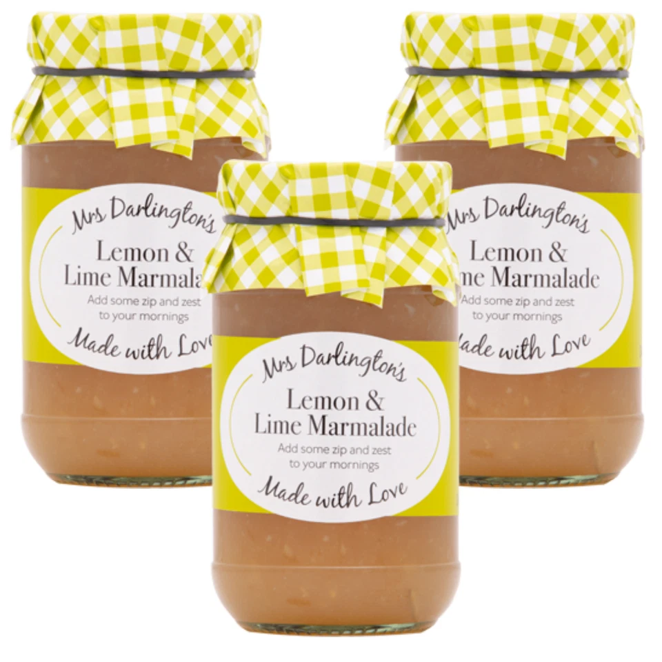 Mrs Darlington's Lemon and Lime Marmalade 340g - *PACK OF 3* - Image 1 of 1