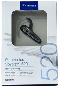 Casque intra-auriculaire Bluetooth antibruit sans fil noir Plantronics Voyager 520 - Photo 1 sur 2