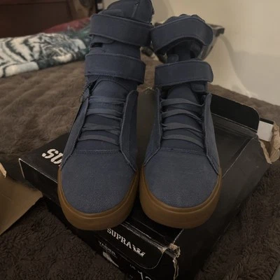 SUPRA TK SOCIETY TERRY KENNEDY MODELO PRO NVY GOMA/LIENZO HOMBRES ESTADOUNIDENSES 13 Foto 1 de 4