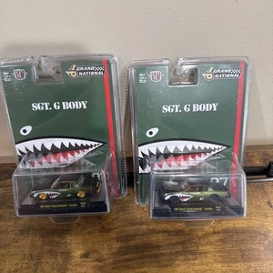 M2 Machines 1987 Buick Grand National "Sgt G. Body" CHASE And Regular Set - Bild 1 von 7