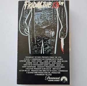 Friday the 13th/Betamax Tape/1980 Color Rated R/Hi-Fi Stereo. - Picture 1 of 14
