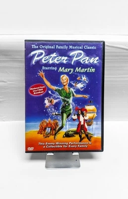 Peter Pan Starring Mary Martin (DVD, W/Insert) NBC TV Broadcast Musical RARE OOP - Image 1 of 3