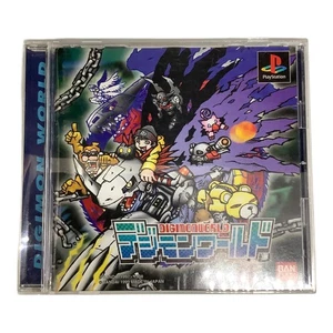 BANDAI Digimon World PlayStation Game Disc Junk JAPAN - Picture 1 of 3