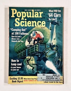1963 Jul POPULAR SCIENCE von Braun INTERSTELLAR MISSION Air Conditioners MODEL T - Picture 1 of 7