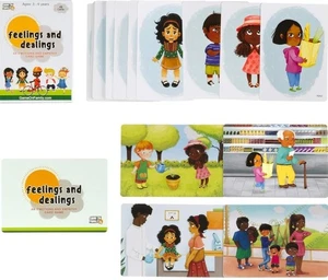 Feelings and Dealings An Emotions and Empathy Card Game  Award-Winning ESL - Picture 1 of 11