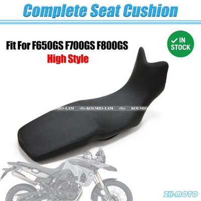 Fit For BMW F650GS F700GS F800GS 2008-2018 Complete High Driver Seat Pad Cushion - Image 1 of 4