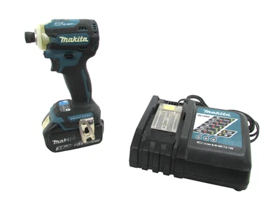 DRIVER DE IMPACTO MAKITA 18V XDT16, con CARGADOR DC18RC y BATERÍA 3.0Ah BL1830 Foto 1 de 4