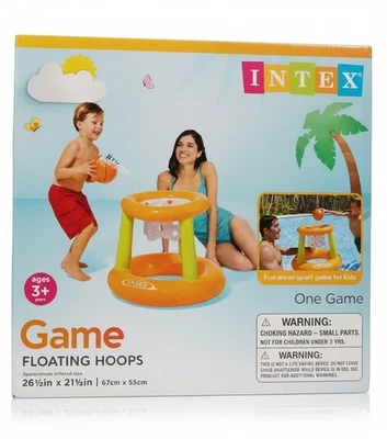 Игра баскетбольная Intex 58504EP Floating Hoops многоцветная - Изображение 1 из 4