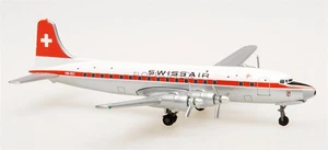 Modelo preconstruido para Herpa para Swissair para avión Douglas DC-6B HB-IBZ 1:500 - Imagen 1 de 4