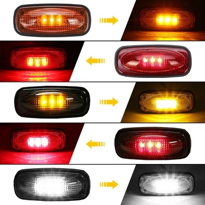 Luces LED de 12 piezas para guardabarros laterales 2003 2004 2005-2018 para Dodge RAM 2500 3500 C Foto 1 de 4