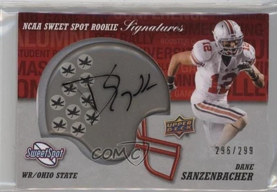 2011 Sweet Spot Rookie Signatures Variations /299 Dane Sanzenbacher Auto RC - Image 1 of 2