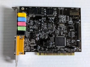 Sound Card-Creative Sound Blaster Live! PCI (CT4830) Sound Card - Afbeelding 1 van 5