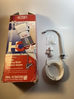 Картридж для фильтра воды Dupont Carbon 3000 кварт окончательный кран и трубка QuickTwist только - Изображение 1 из 2