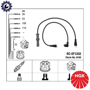 IGNITION CABLE KIT 9166 FOR SUBARU LEGACY/� LIBERTY EJ18 SPI 1.8L 4cyl LIBERTY I - Picture 1 of 9