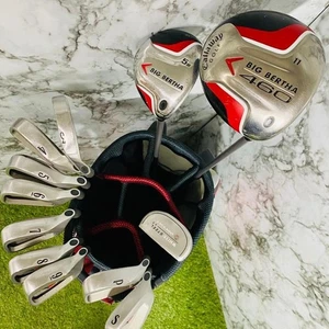 Callaway Club Set 1W 5W 3-9i Pw Sw PT 12pc RH Graphite Regular Men Golf - Picture 1 of 8