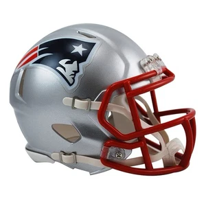 New England Patriots Speed Mini Helmet Riddell NFL Licensed - Picture 1 of 2