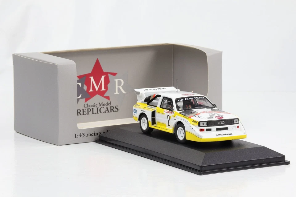 Cmr 1/43 AUDI quattro S1 N.2 Rally Monte Carlo 1986 Modellino