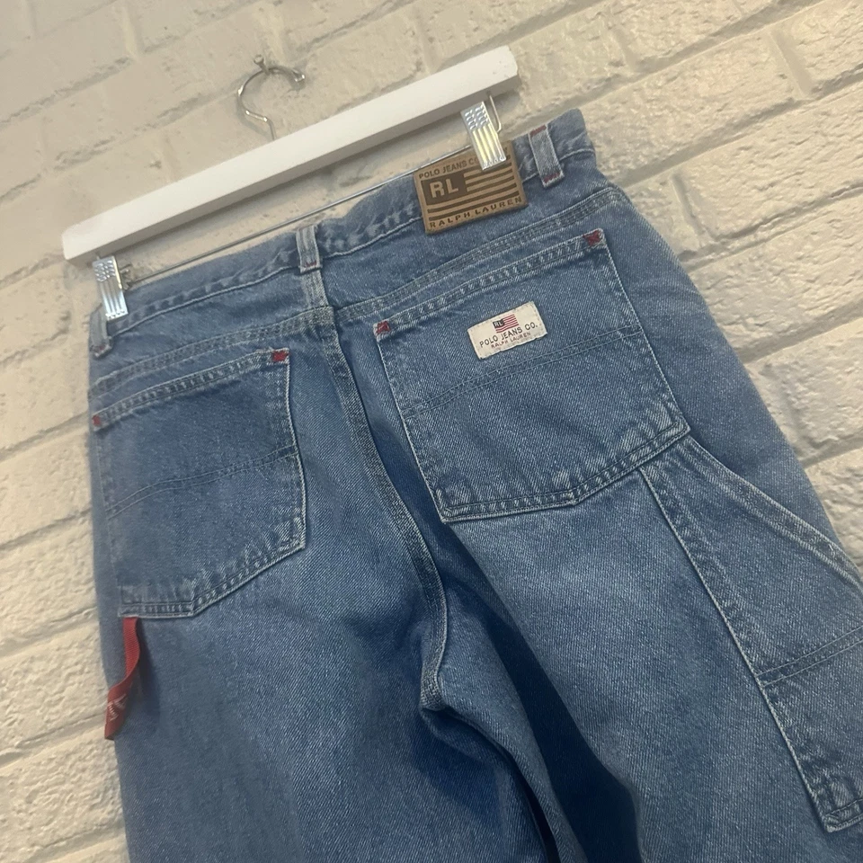 Pantalones de mezclilla Polo Ralph Lauren 15941 clásicos de pierna recta para niños talla 20 Foto 1 de 4
