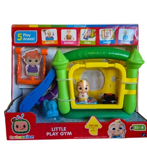 CoComelon Little Play Gym • Baby Playset • Slide, Swing & Spinner • JJ Toy - Picture 1 of 5