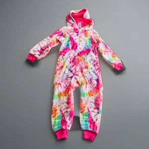 Tie dye hooded one piece pajamas size - Picture 1 of 5
