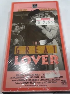 The Great Lover VHS Bob Hope Rhonda Fleming Watermarks on wrapper b25 - Picture 1 of 7