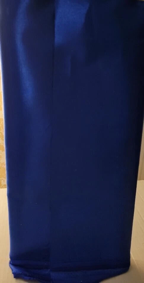 Satin fabric. Royal Blue. Precut at 1.5 yds - Image 1 of 1
