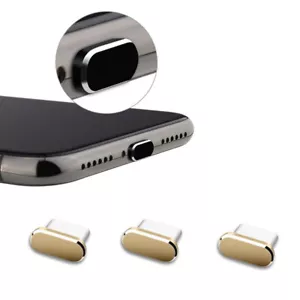 3 TAPPI protezione antipolvere COVER Porta Type-C/USB-C Porta PHONE TABLET PC OR - Foto 1 di 7