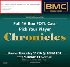 Rafael Furcal 2023 Panini Chronicles FOTL Baseball Full 16 Box Case Break #1