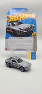 Hot Wheels Porsche 928S Safari (Gris) #208 CAMBIO DE RUEDA PERSONALIZADO en tarjeta - Imagen 1 de 5
