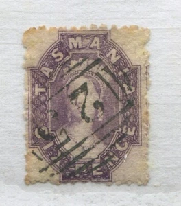 Tasmania QV 1878 6d perf 11 1/2 used - Picture 1 of 1